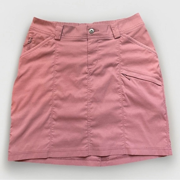 Duluth Trading Co Dresses & Skirts - Duluth Trading Co. Women's Dry on the Fly Skort Size 8 Pink/Mauve Hiking Active